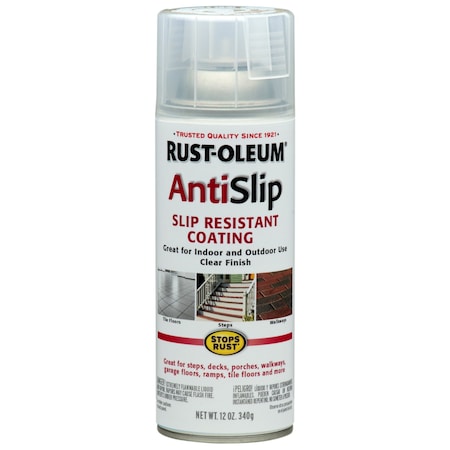 Rust-Oleum Spray Paint, Clear, Matte, 12 oz 271455